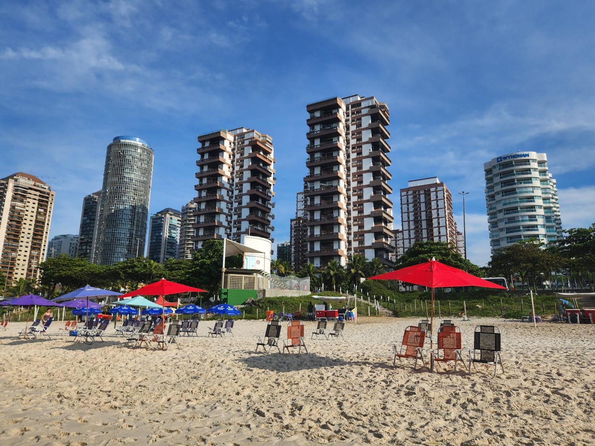 Apartamento Barramares Flat - Condominio Em Frente A Praia Da Barra Da Tijuca 里约热内卢 外观 照片