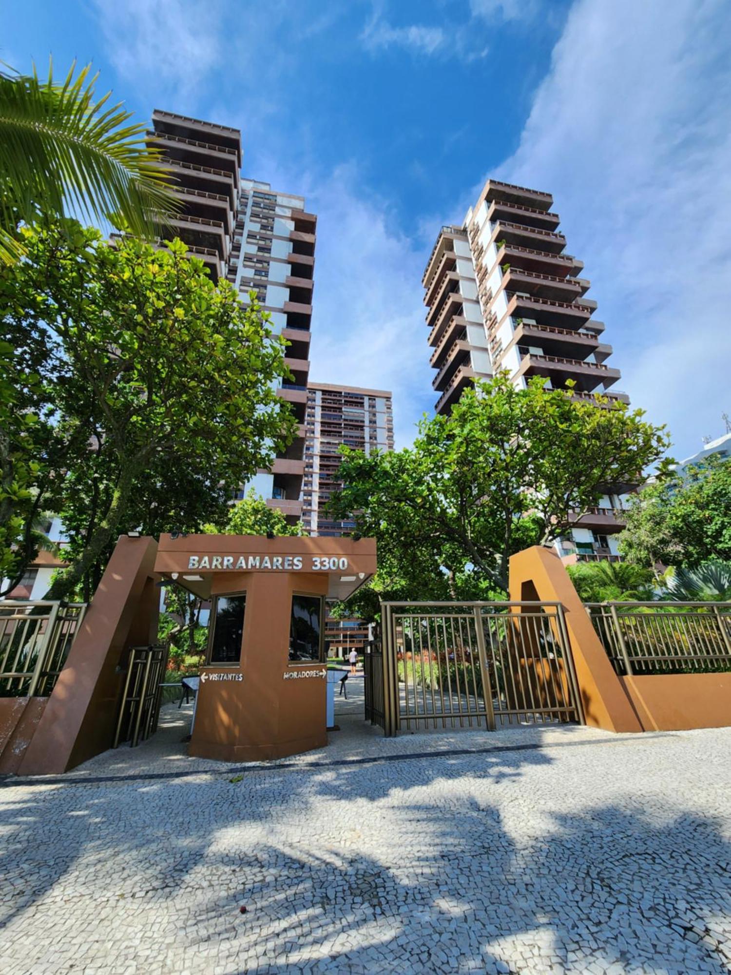 Apartamento Barramares Flat - Condominio Em Frente A Praia Da Barra Da Tijuca 里约热内卢 外观 照片
