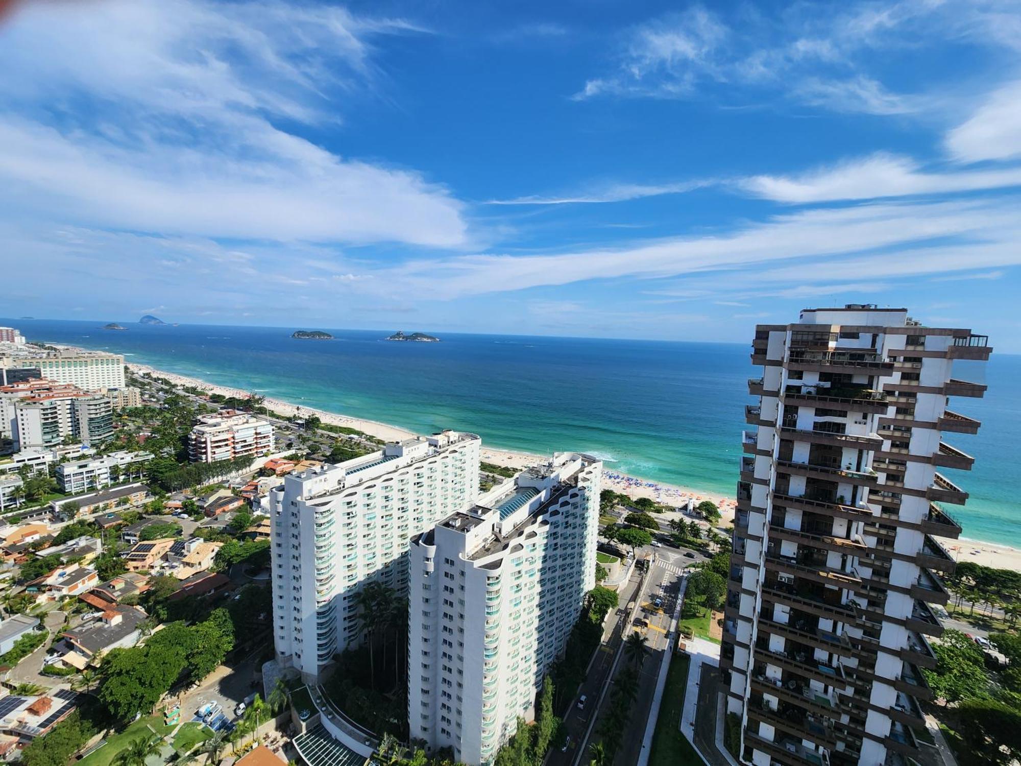Apartamento Barramares Flat - Condominio Em Frente A Praia Da Barra Da Tijuca 里约热内卢 外观 照片