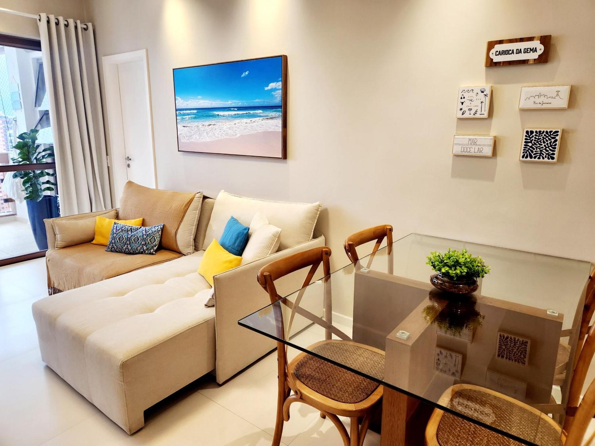 Apartamento Barramares Flat - Condominio Em Frente A Praia Da Barra Da Tijuca 里约热内卢 外观 照片
